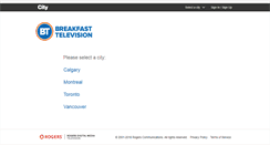 Desktop Screenshot of breakfasttelevision.ca